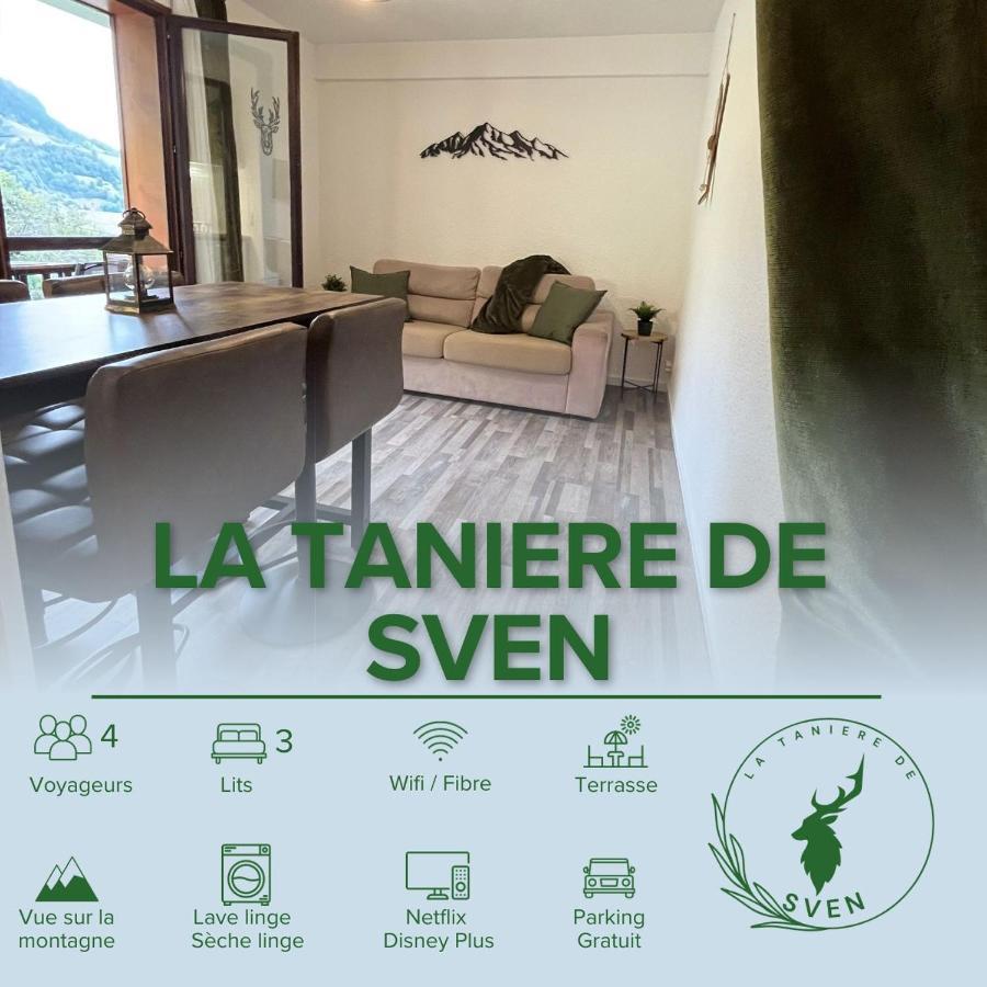 La Taniere De Sven - Vue Montagne Lägenhet Saint-Nicolas-la-Chapelle  Exteriör bild